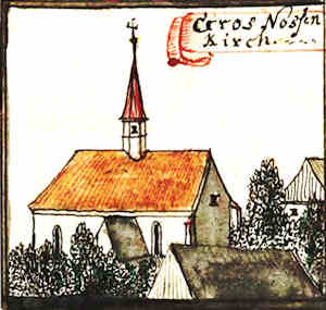 Gros Nossen Kirch - Kościół, widok ogólny